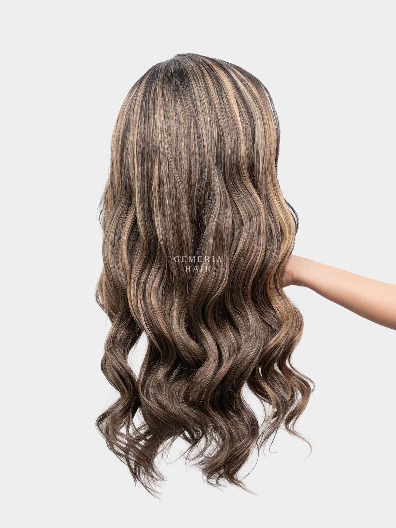 Light Ash Brown Balayage | Half Head Wig