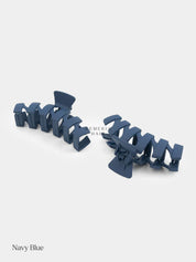 Zig-Zag Matte | Large Hair Claw Clips | Clutchers