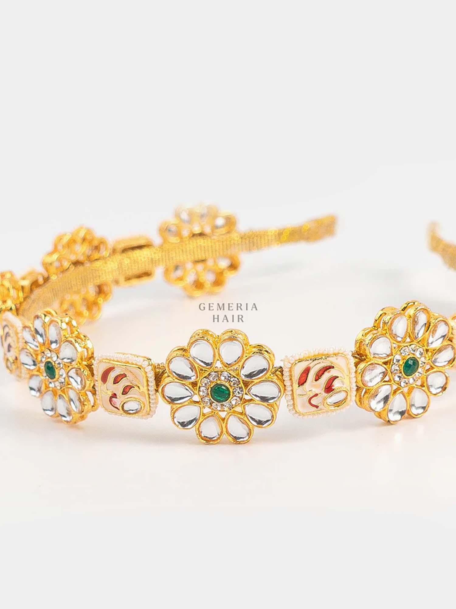 Rani Padmavati - Meenakari Hair Band | Sheeshphool Matthapatti