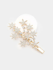 Diamante Celestial Star Tree Hair Side Clip