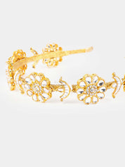 Rani Ratnavati - Polki Chaandbali Head Band | Sheeshphool Matthapatti