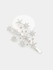 Diamante Celestial Star Tree Hair Side Clip