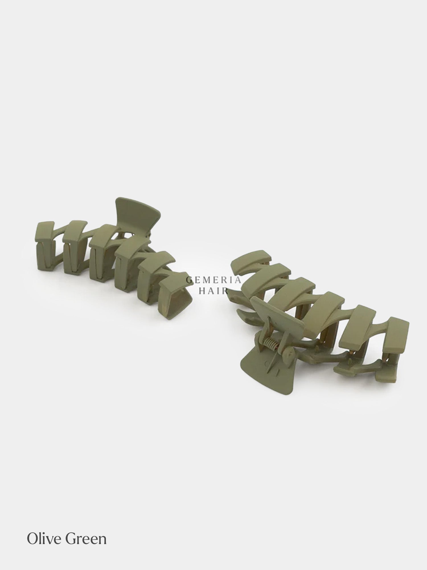 Zig-Zag Matte | Large Hair Claw Clips | Clutchers