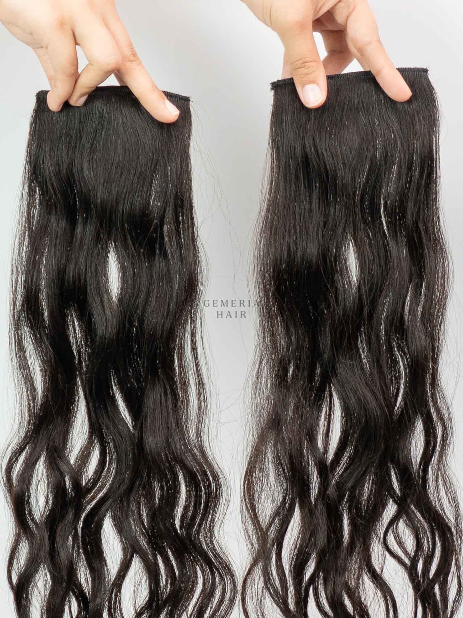 Classic | 2 Piece Set Clip-In Volumizer | Wavy