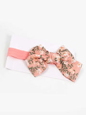 Floral Bow Handmade Head Band for Babies