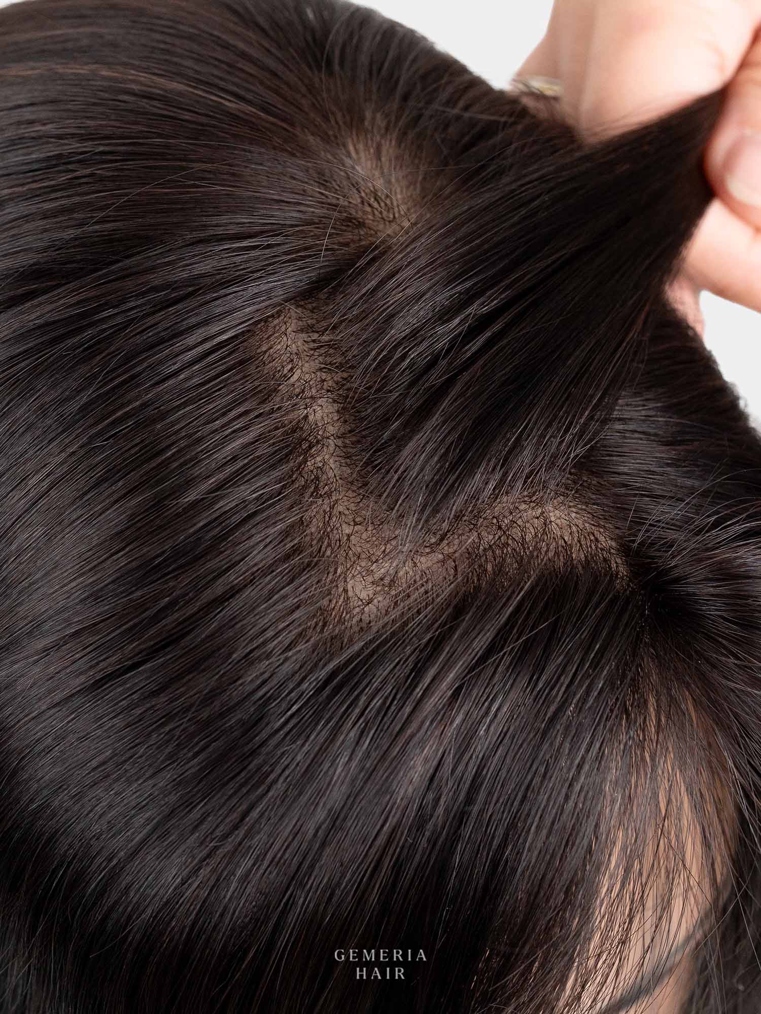 Hair Band Topper Max with Curtain Bangs| Clip-Free | Bio-Base