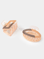 Glassy Tint Hair Claw Clip | Dual Color