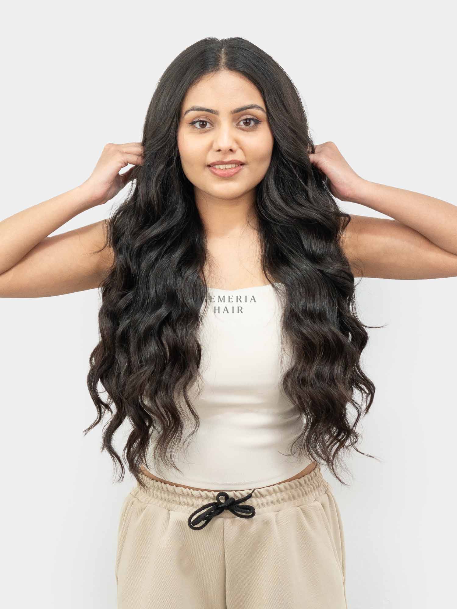 Seamless | 7 Set Clip-In Hair Extensions | Wavy