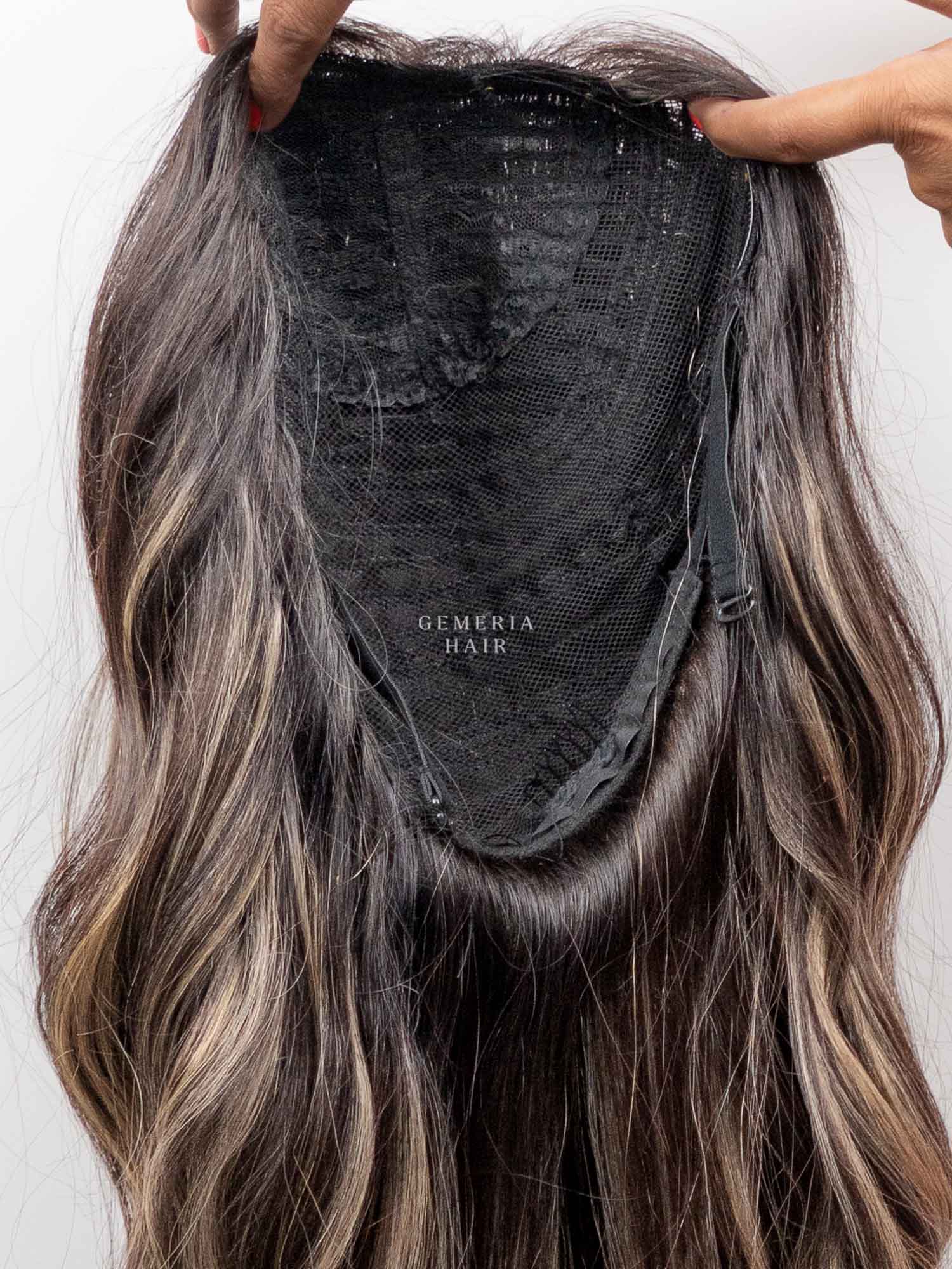 Light Ash Brown Balayage | Half Head Wig