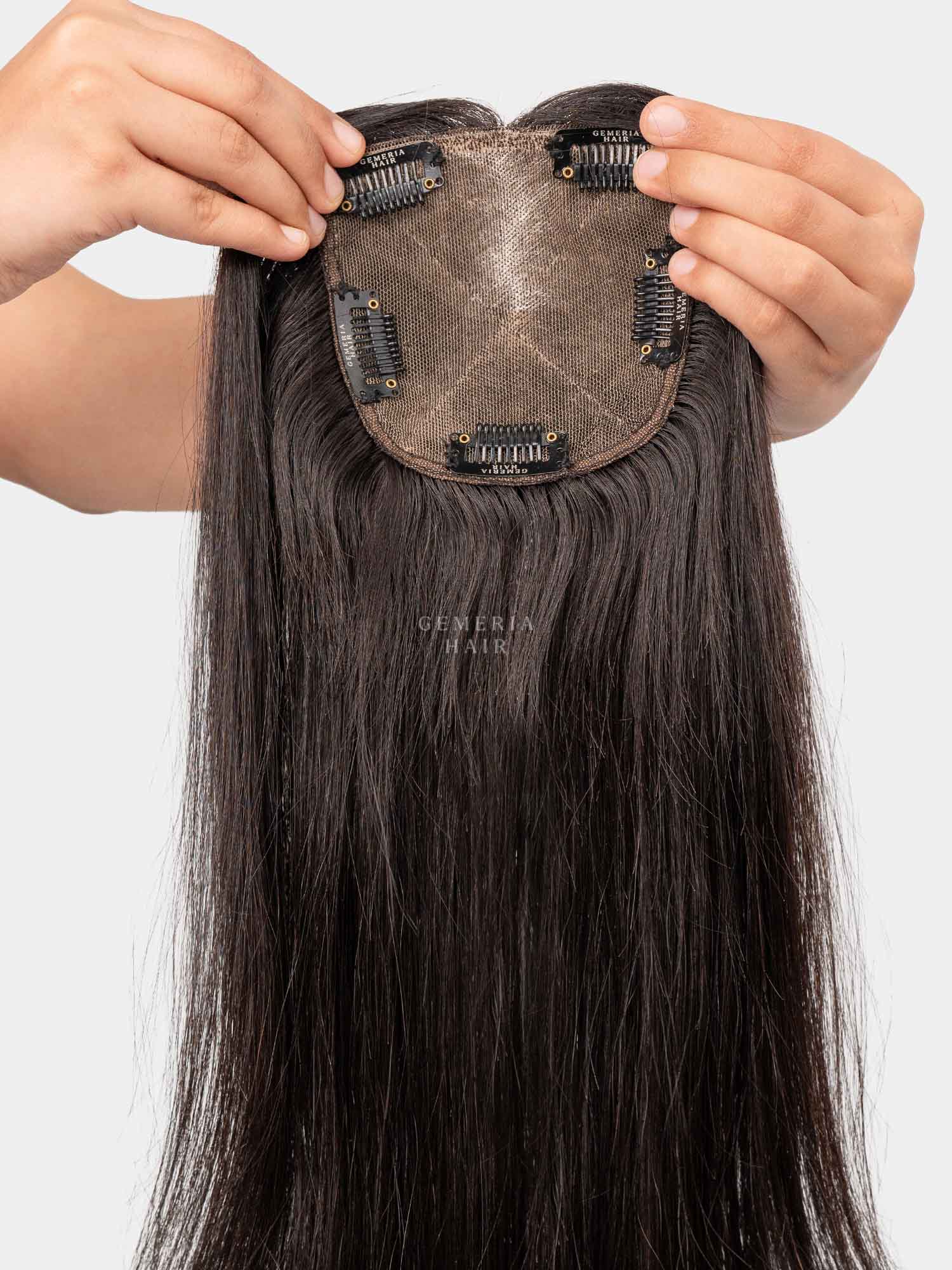 4"x4" | Silk Hair Topper