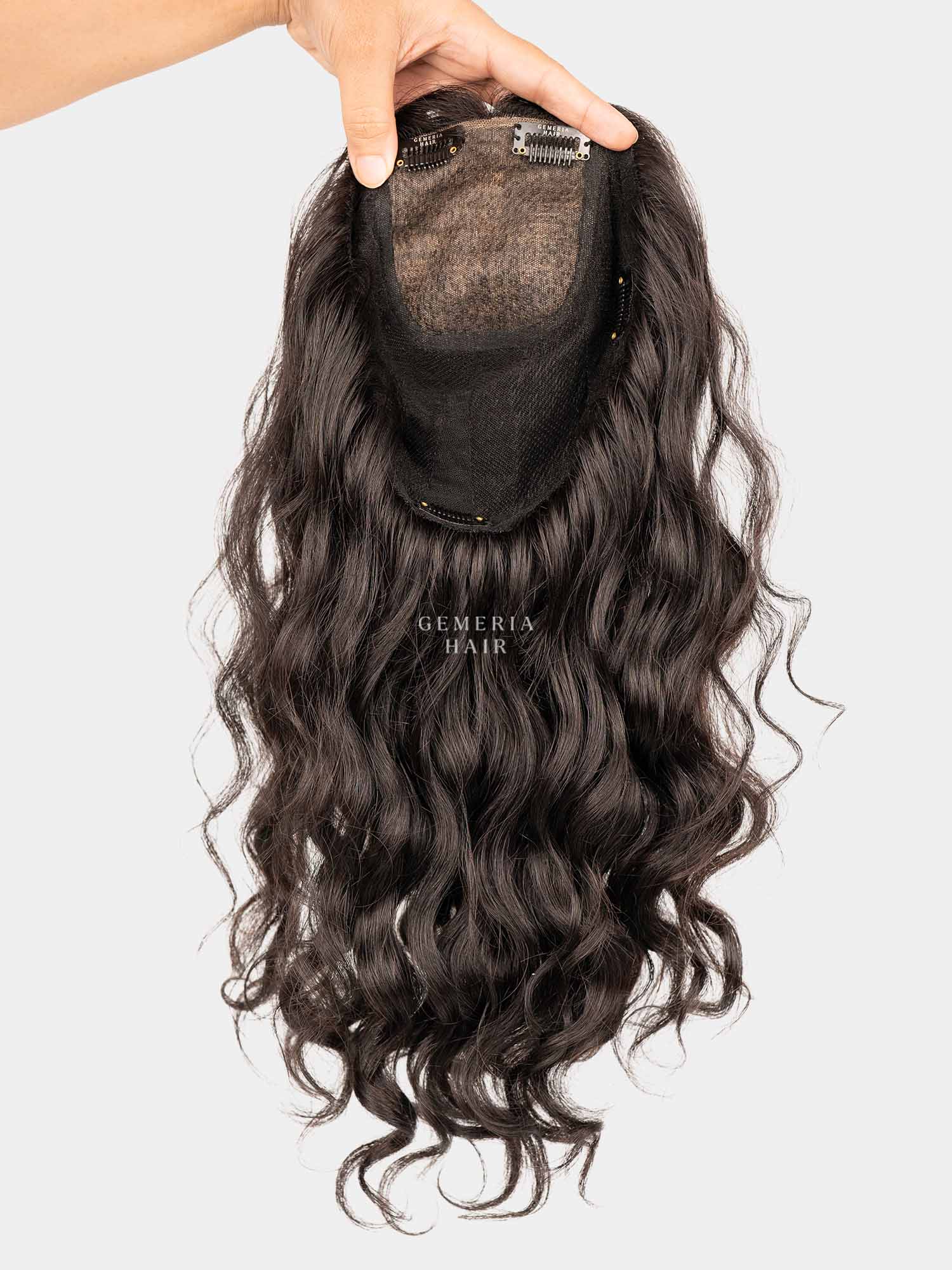 5"x8" | Volume Hair Topper | Crown Hair Topper | Bio-Base | Wavy