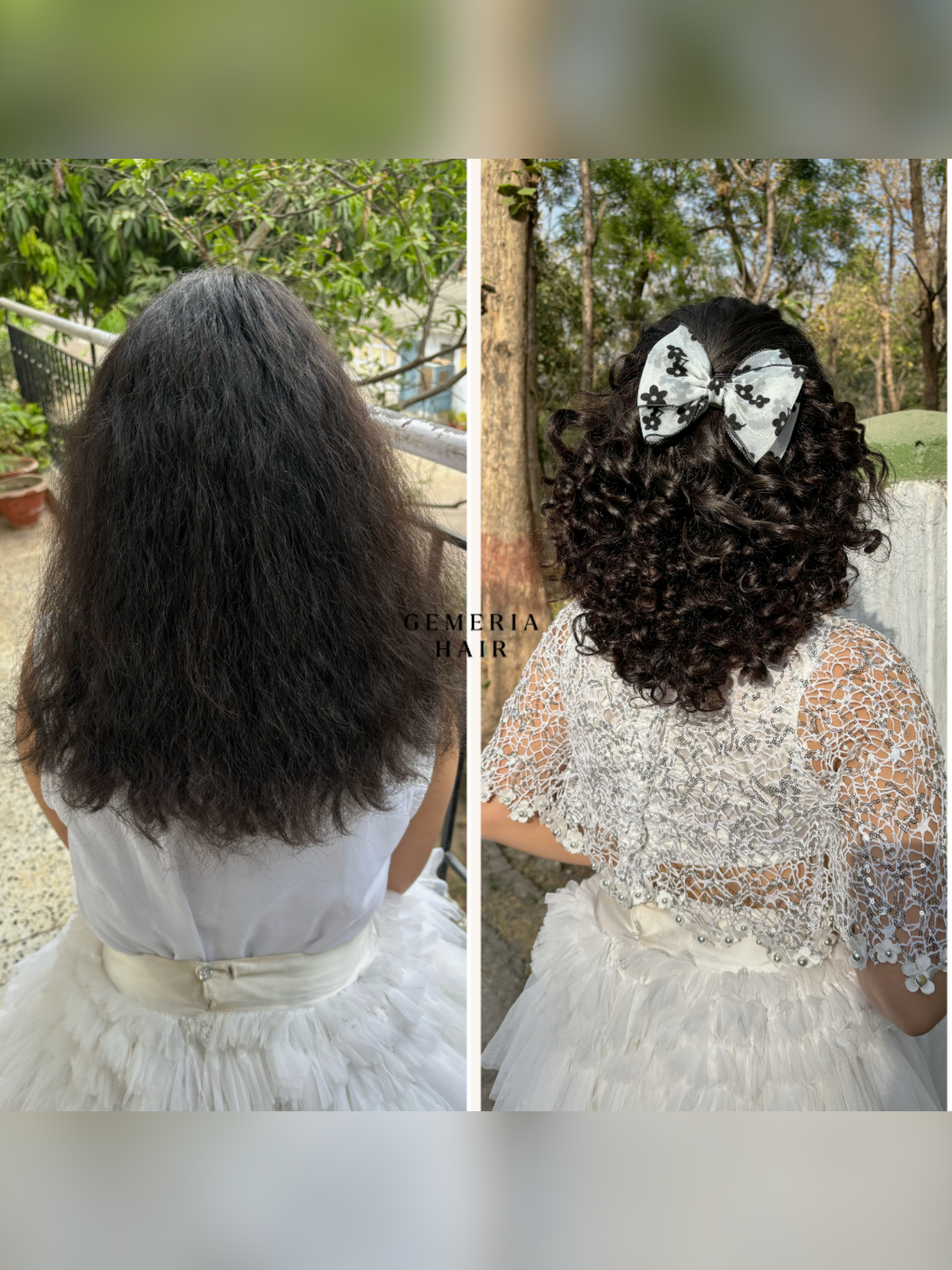 Deep Curly Half Head Wig