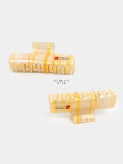 Textured Acrylic Hair Claw Clip