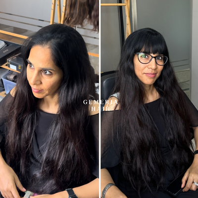 Front Hair Extensions | Clip-In Bangs Hair