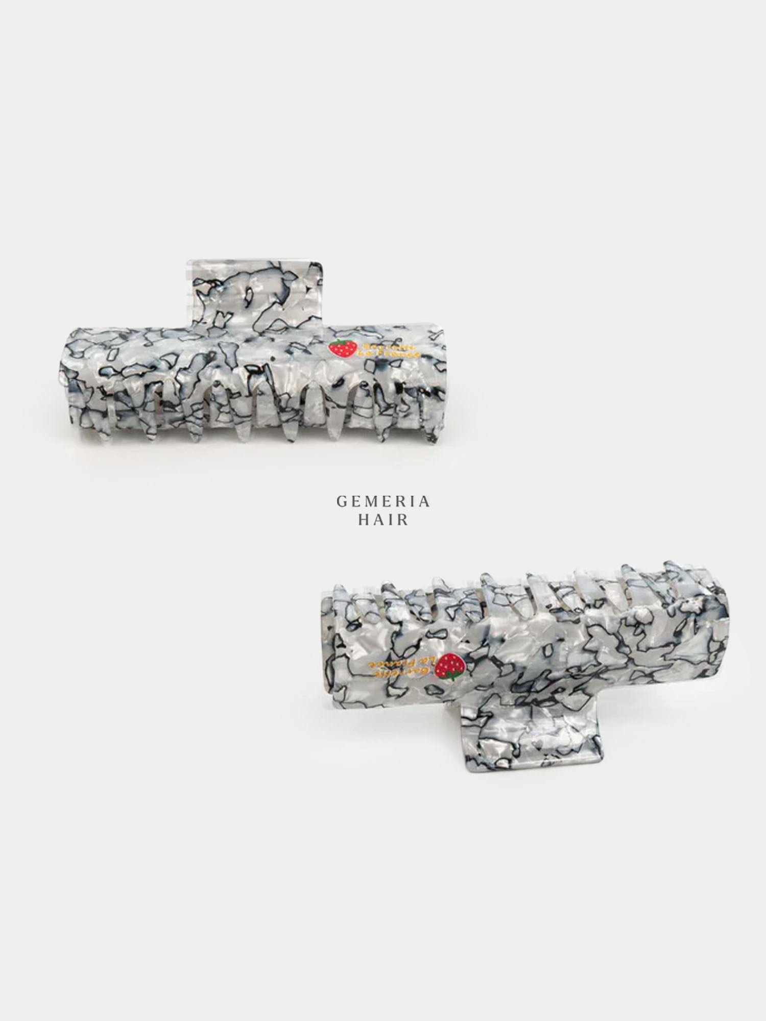 Textured Acrylic Hair Claw Clip