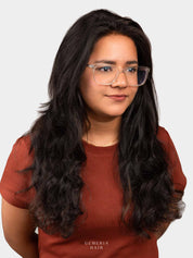 After using Gemeria Hair front lace hair band topper bio base