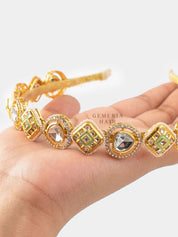 Rani Samyukta - Jadau Kundan Head Band | Sheeshphool Matthapatti