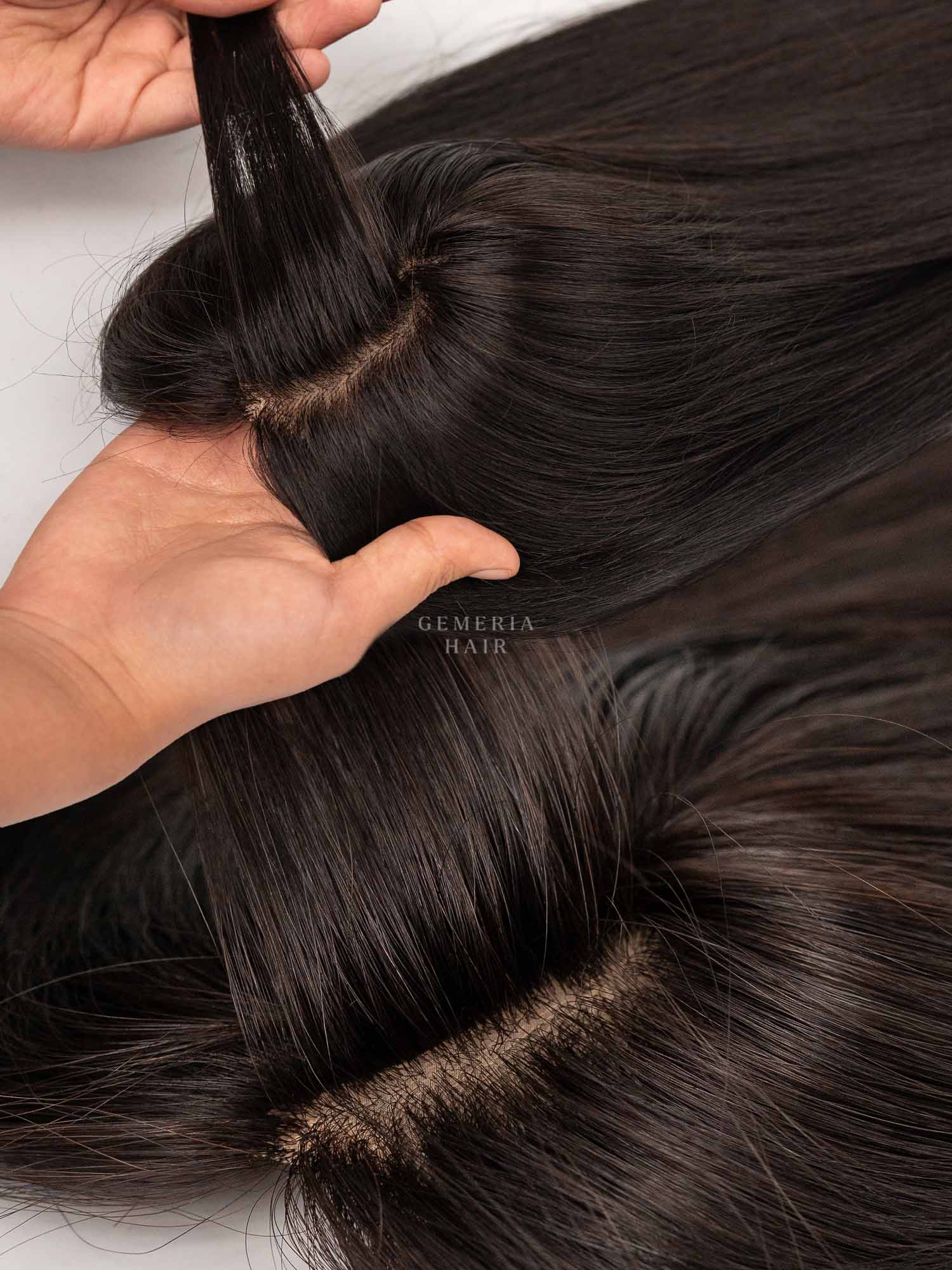 4"x4" | Silk Hair Topper