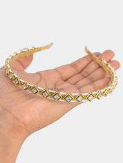 Rajkumari Krishna - Minimal Kundankari Head Band | Sheeshphool Matthapatti