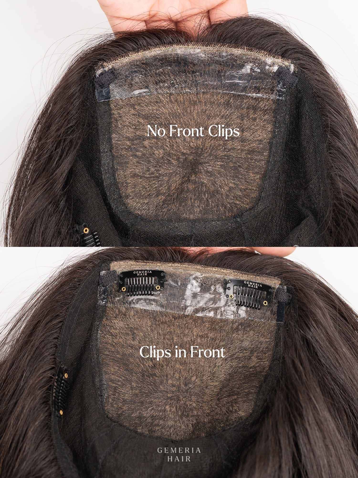 5"x8" | Volume Hair Topper | Crown Hair Topper | Bio-Base | Straight