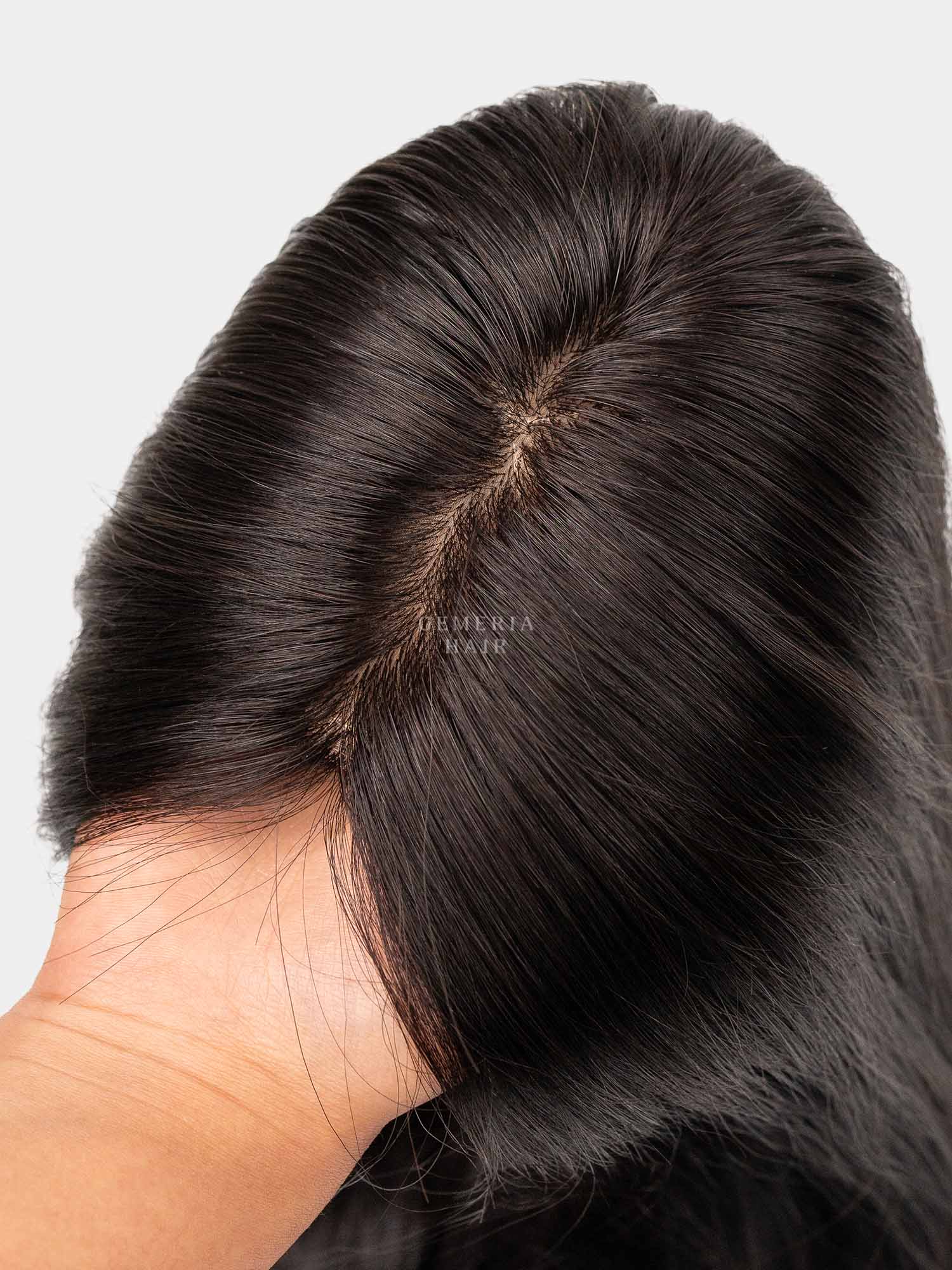 4"x4" | Silk Hair Topper