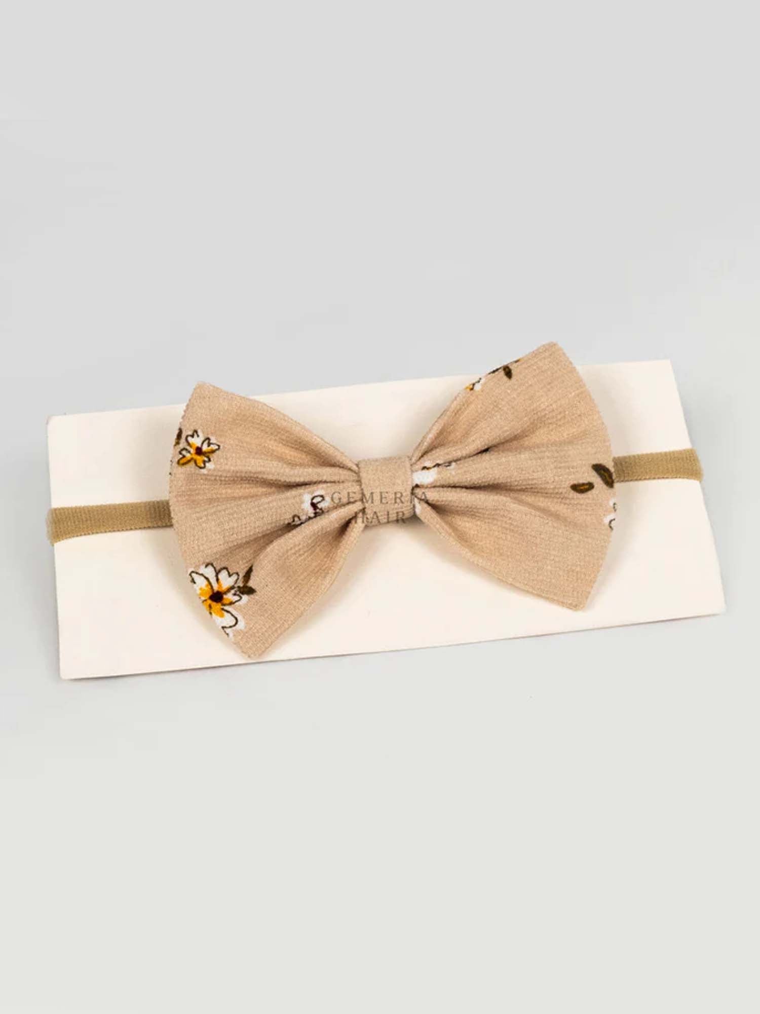 Sweet & Shy Handmade Bow Head Band For Baby Girl | 0-18 Months