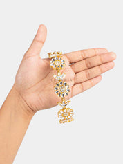 Rani Ratnavati - Polki Chaandbali Head Band | Sheeshphool Matthapatti