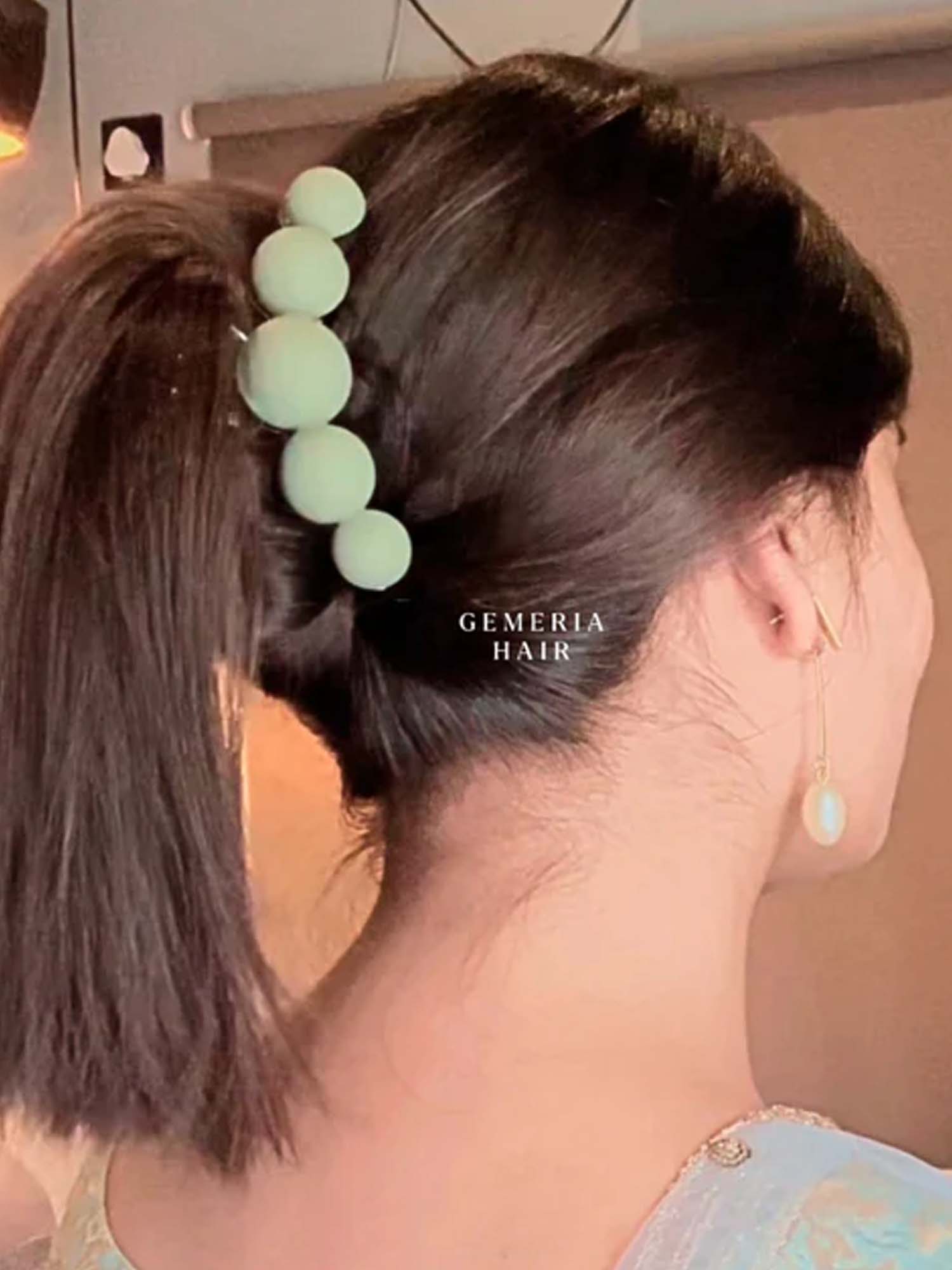 Bubble Glass | Large Hair Claw Clip | Clutchers