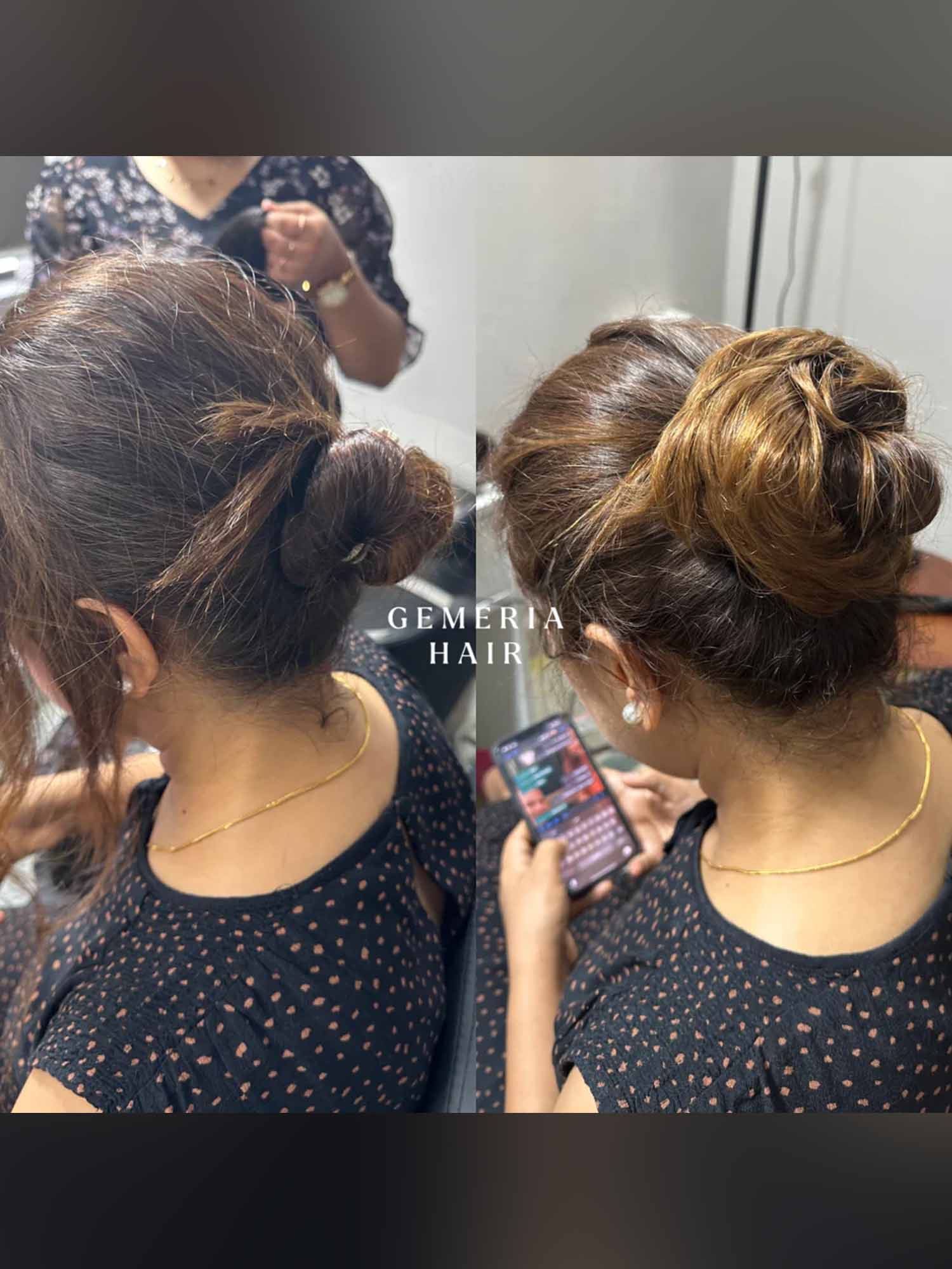 Faux Scrunchie Bun