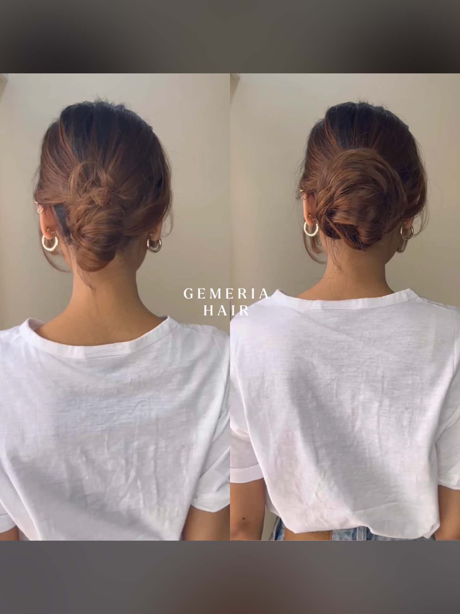 Faux Scrunchie Bun