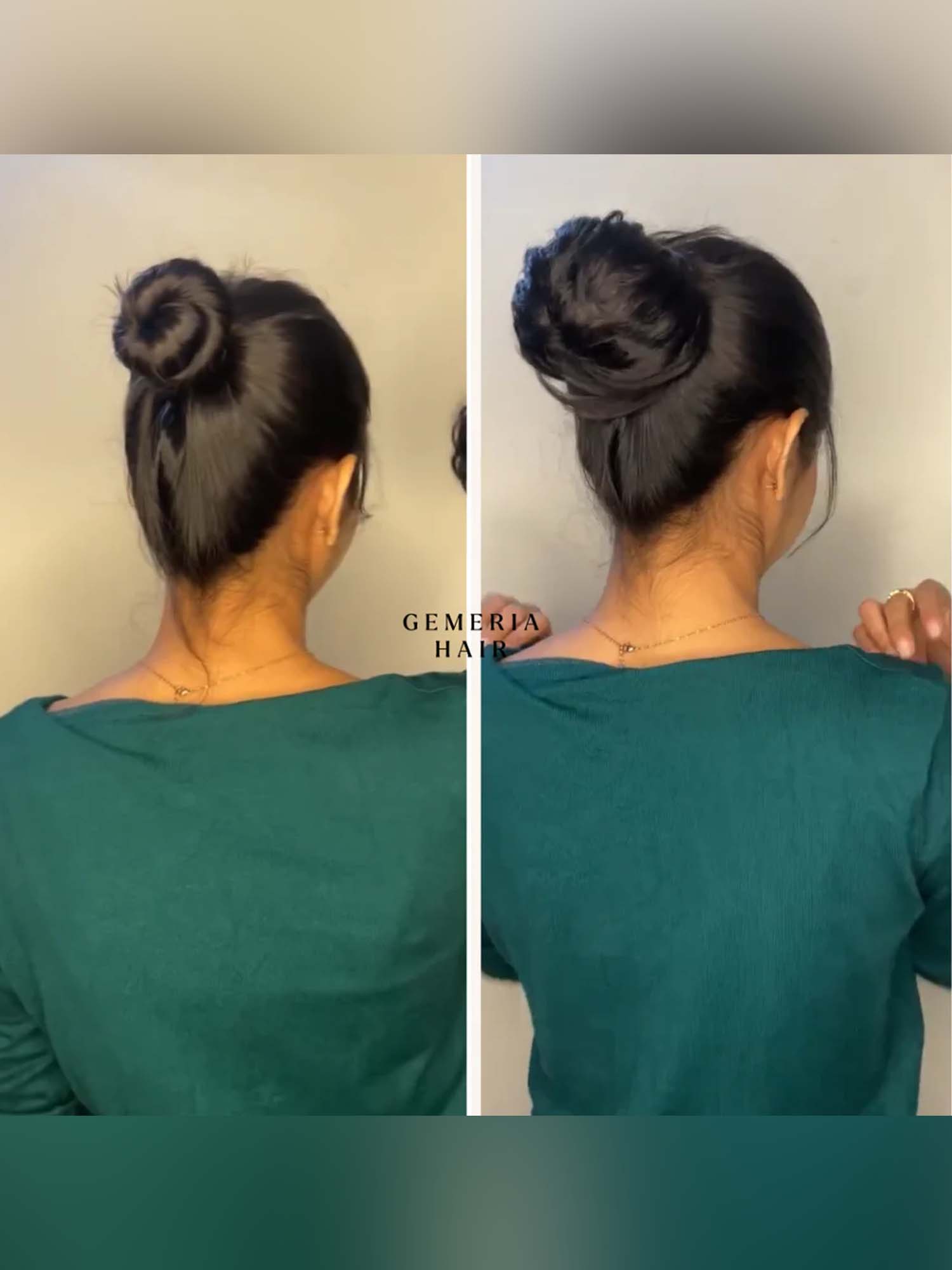 Faux Scrunchie Bun