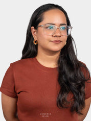 before wearing front lace topper