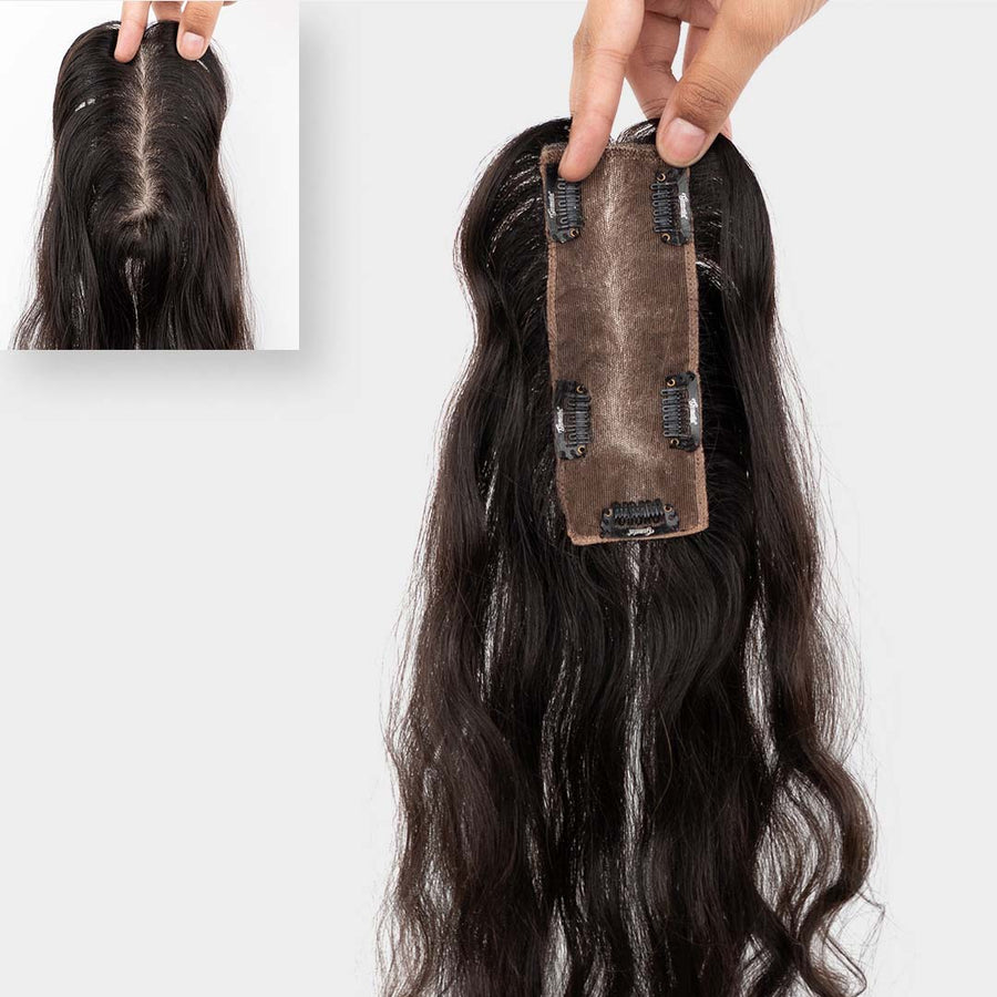 Buy Best Silk Hair Toppers Human Hair Silk Based Topper