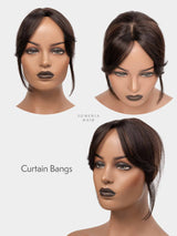 Mini Topper with Bangs | Bio Base | Hair Topper