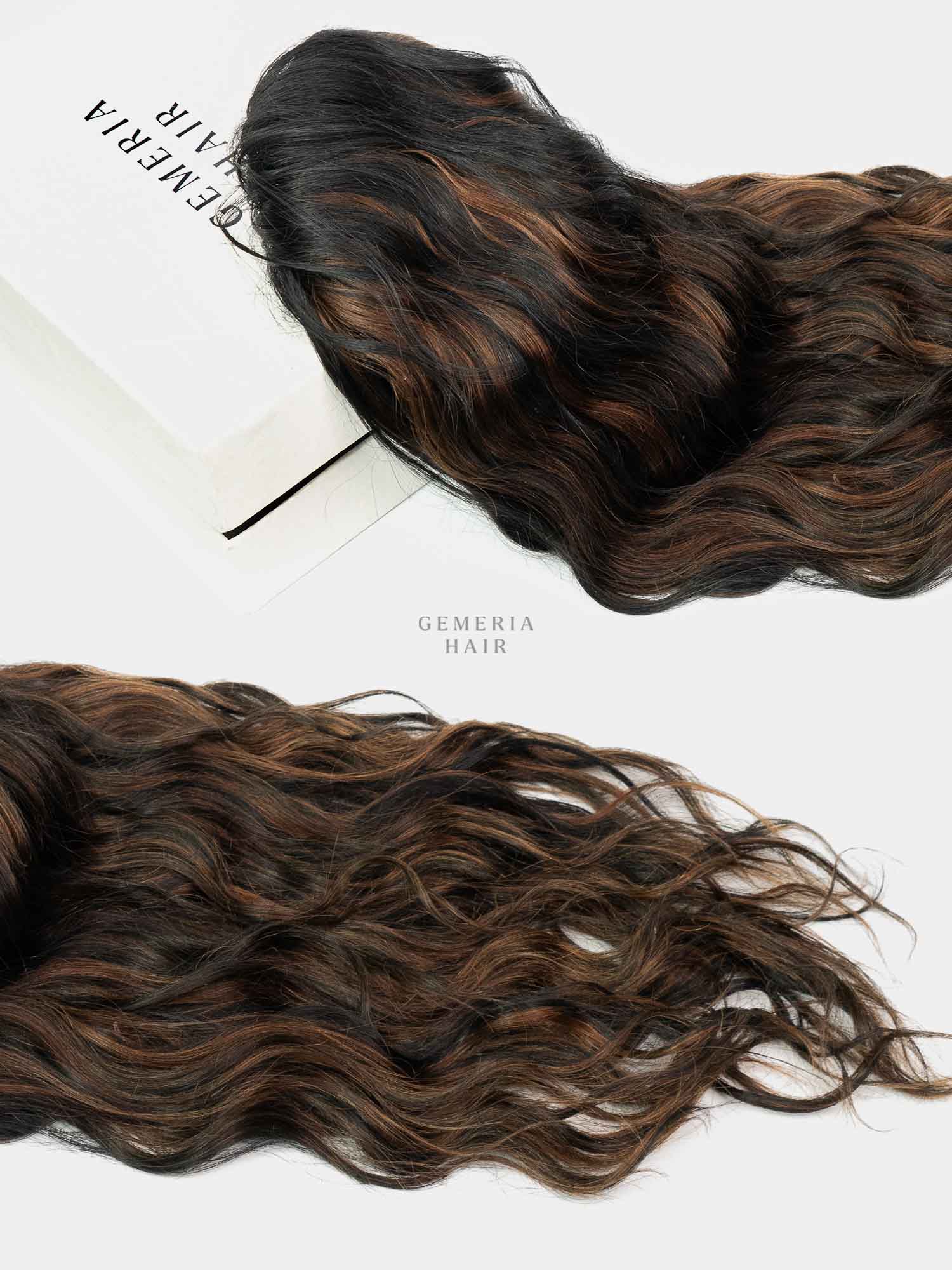 Dark Brown Balayage | Half Head Wig