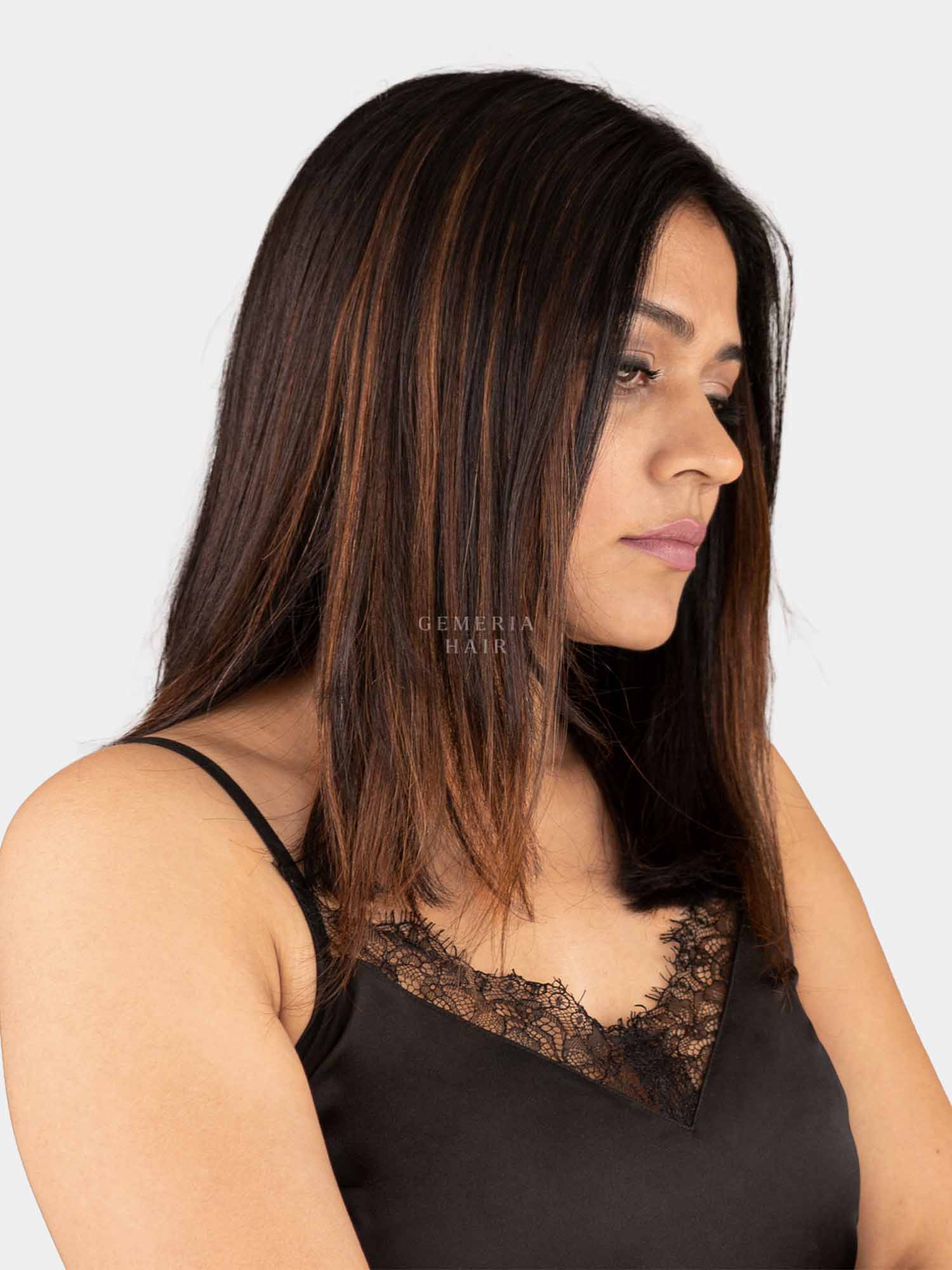 Medium Brown Single Clip Highlight