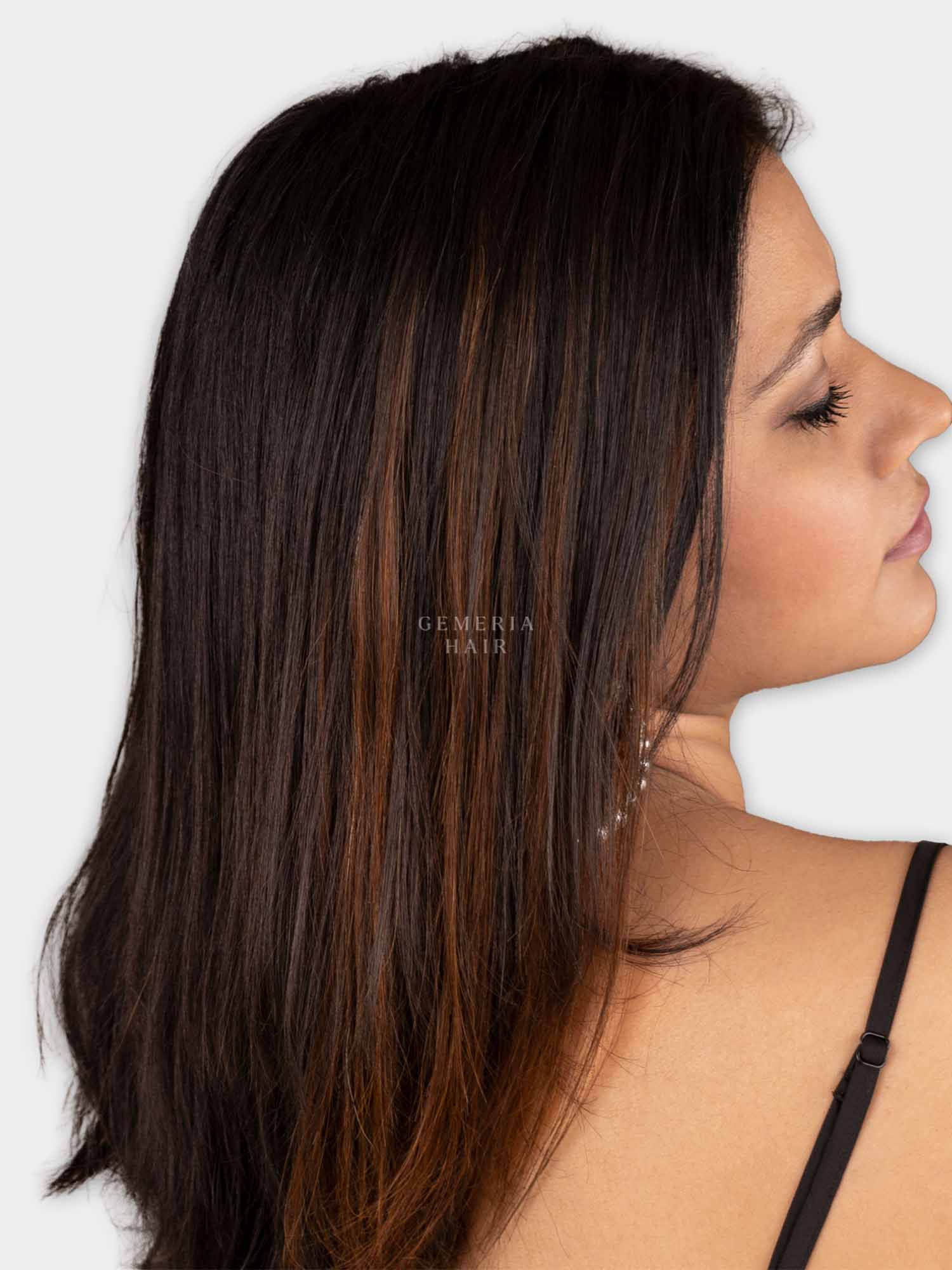 Medium Brown Single Clip Highlight