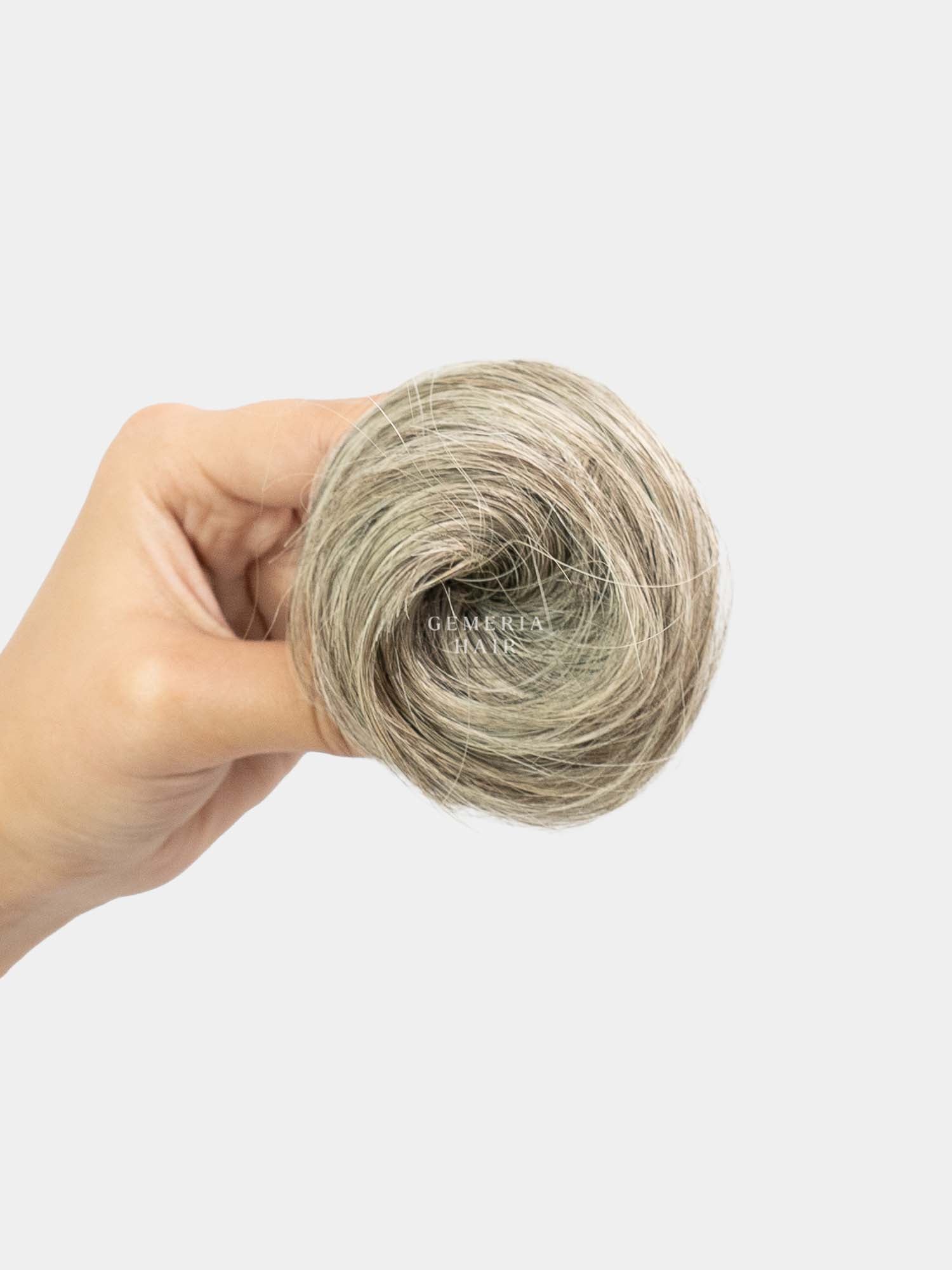 Grey | Clip-on Bun