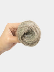 Grey | Clip-on Bun