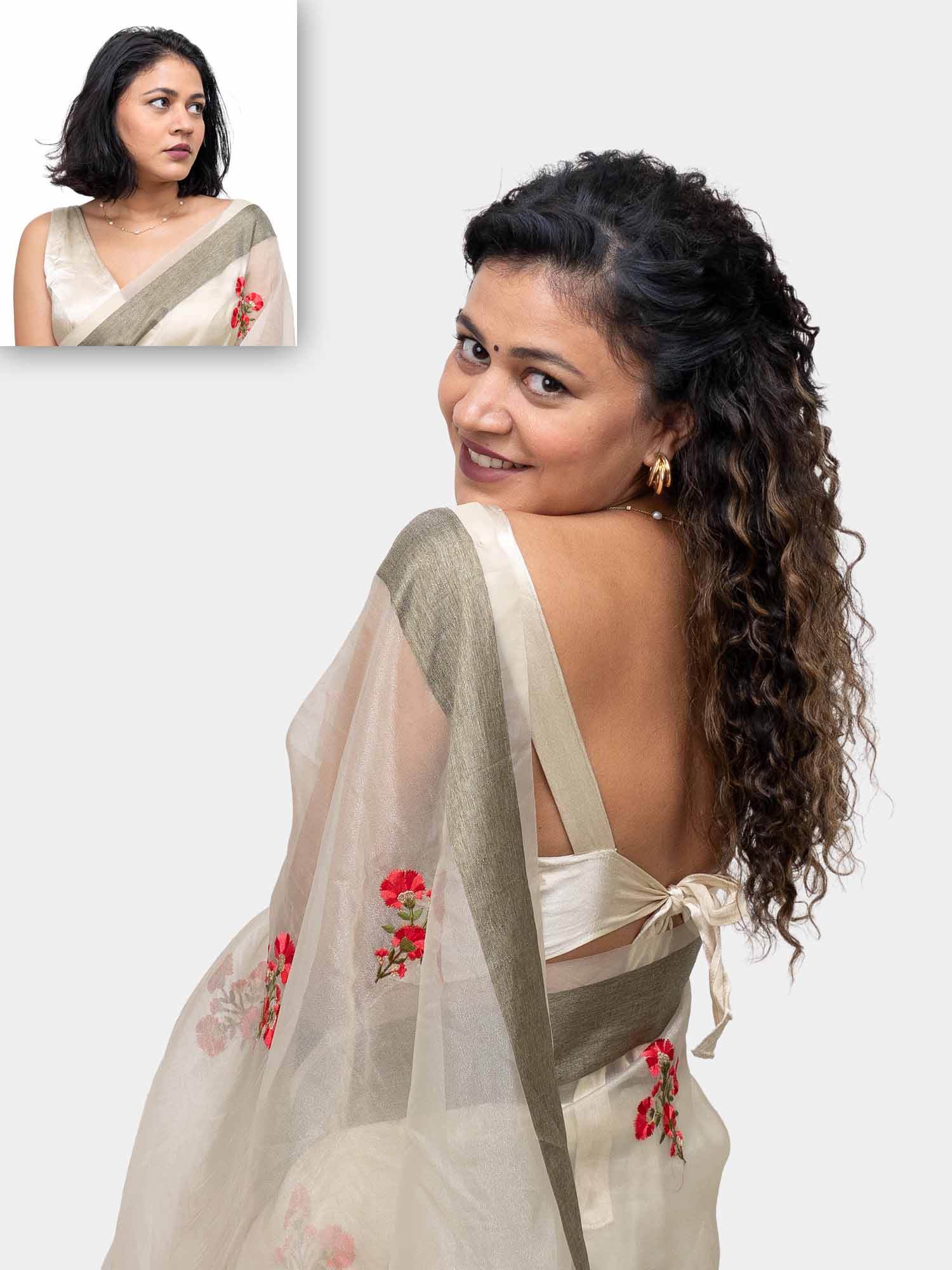 Light Ash Brown Balayage | Deep Curly Half Head Wig