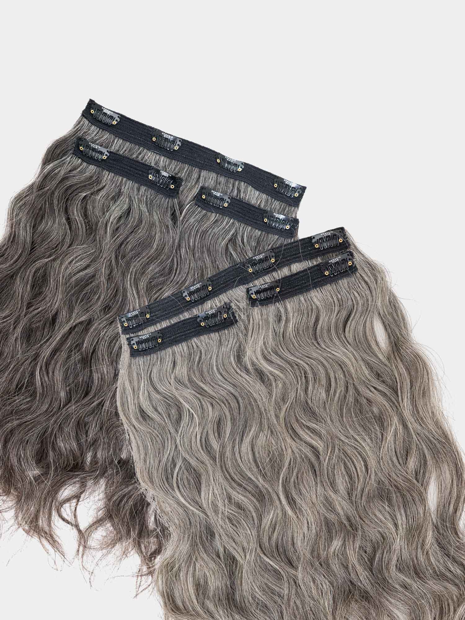 Grey Hair | Classic | 3 piece Set Clip-In Hair Volumizer