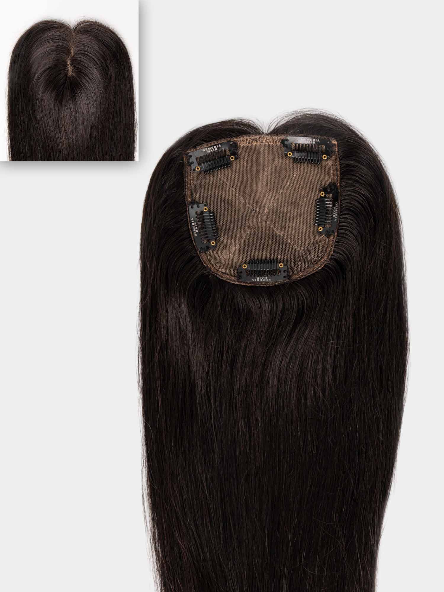 4"x4" | Silk Hair Topper