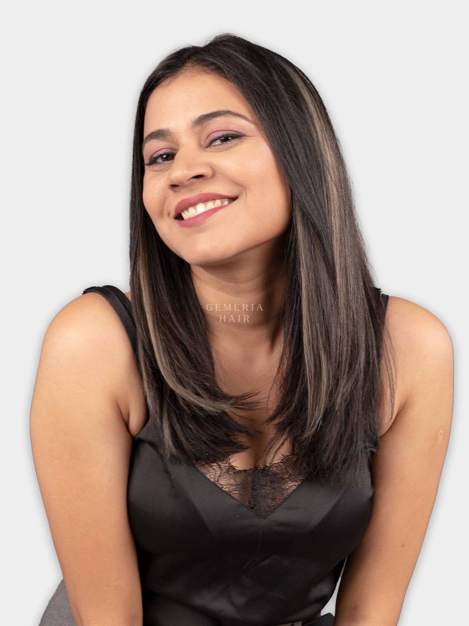 Light Ash Brown Single Clip Highlights