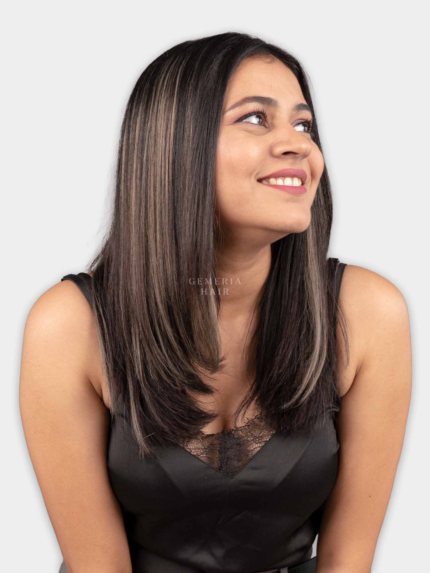 Light Ash Brown Single Clip Highlights