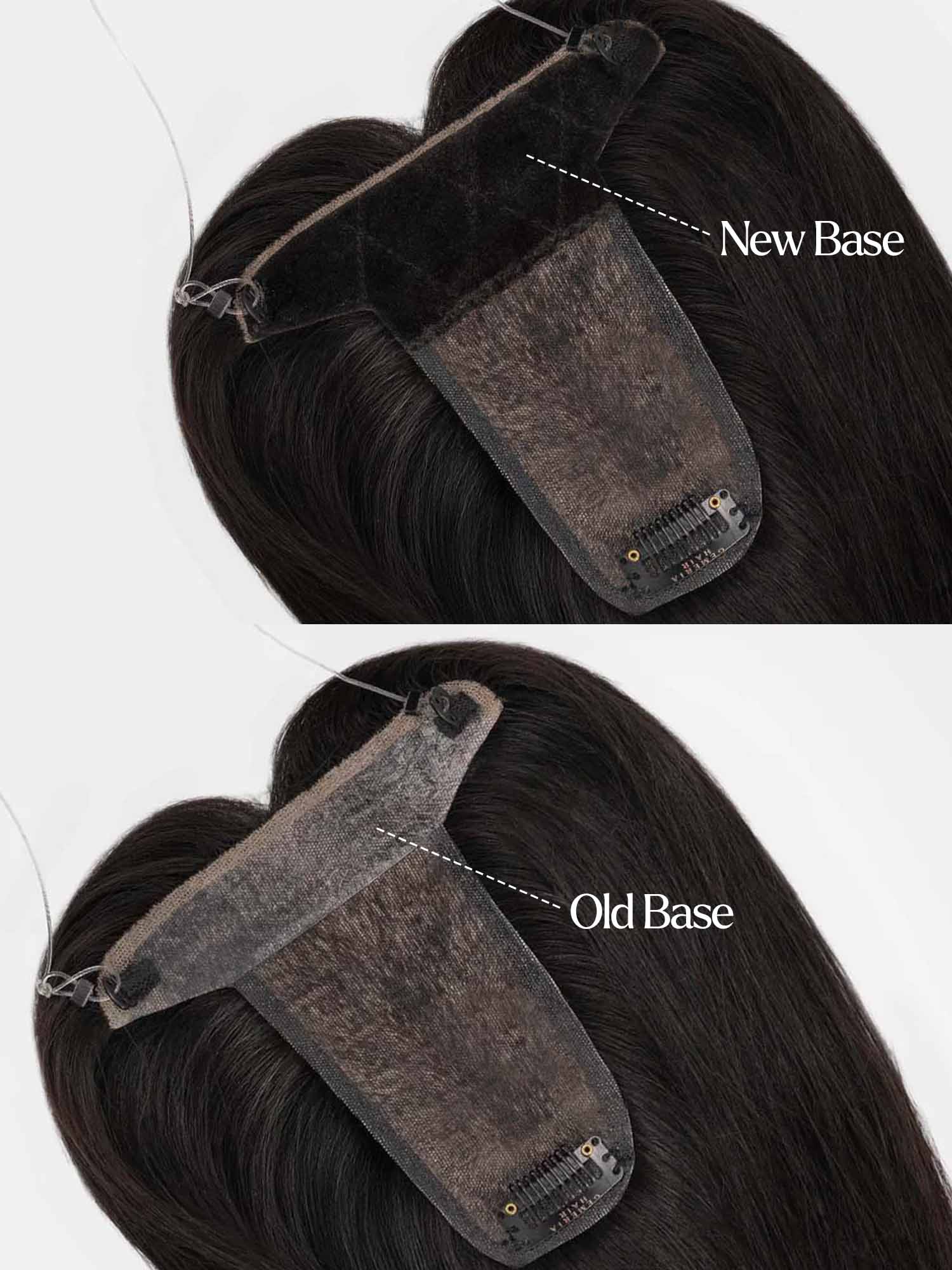 Hair Band Topper with Long Layers | Bio-Base | Clip-Free