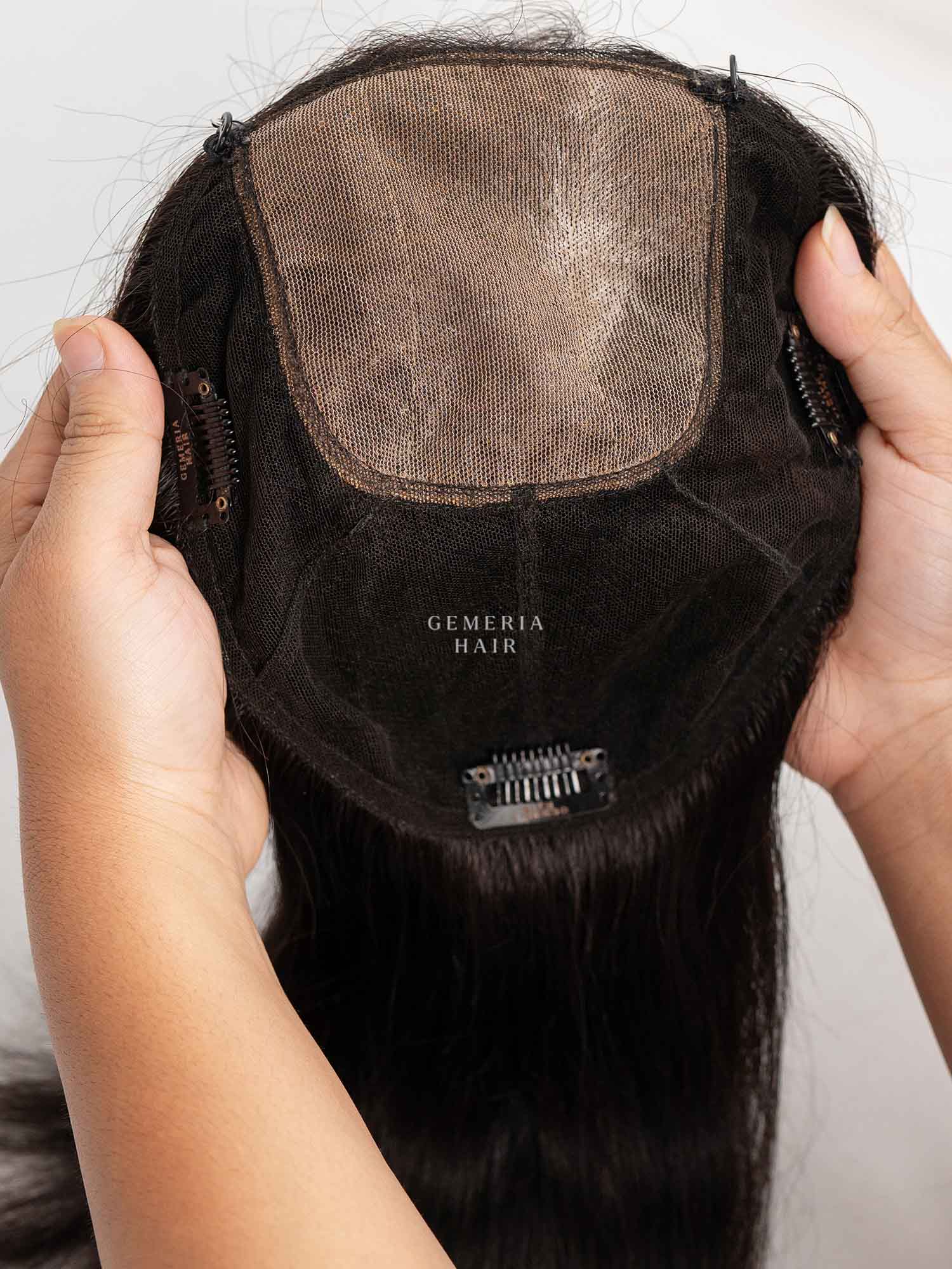 5"x8" | Silk Base Crown Hair Topper