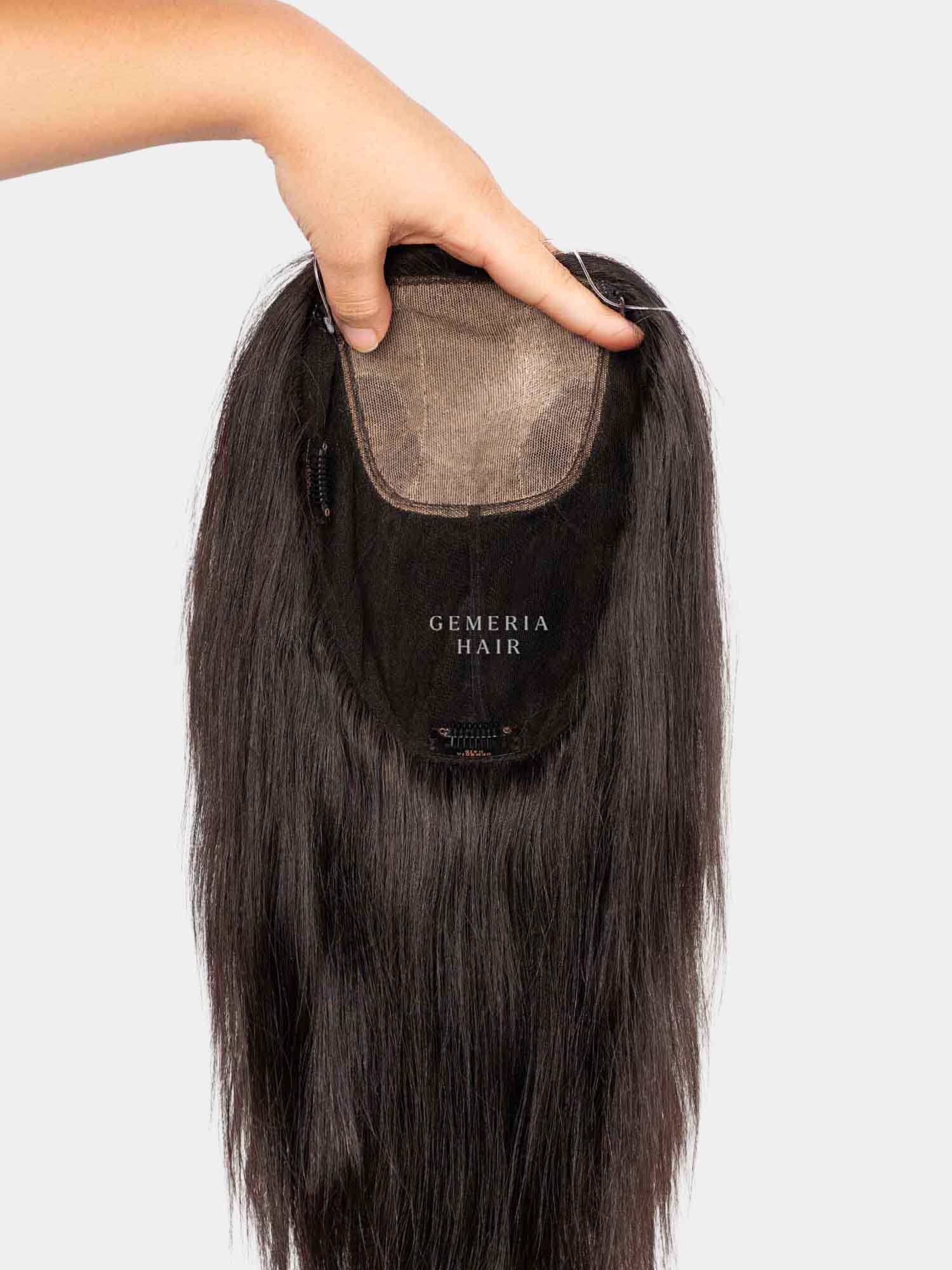 5"x8" | Silk Base Crown Hair Topper