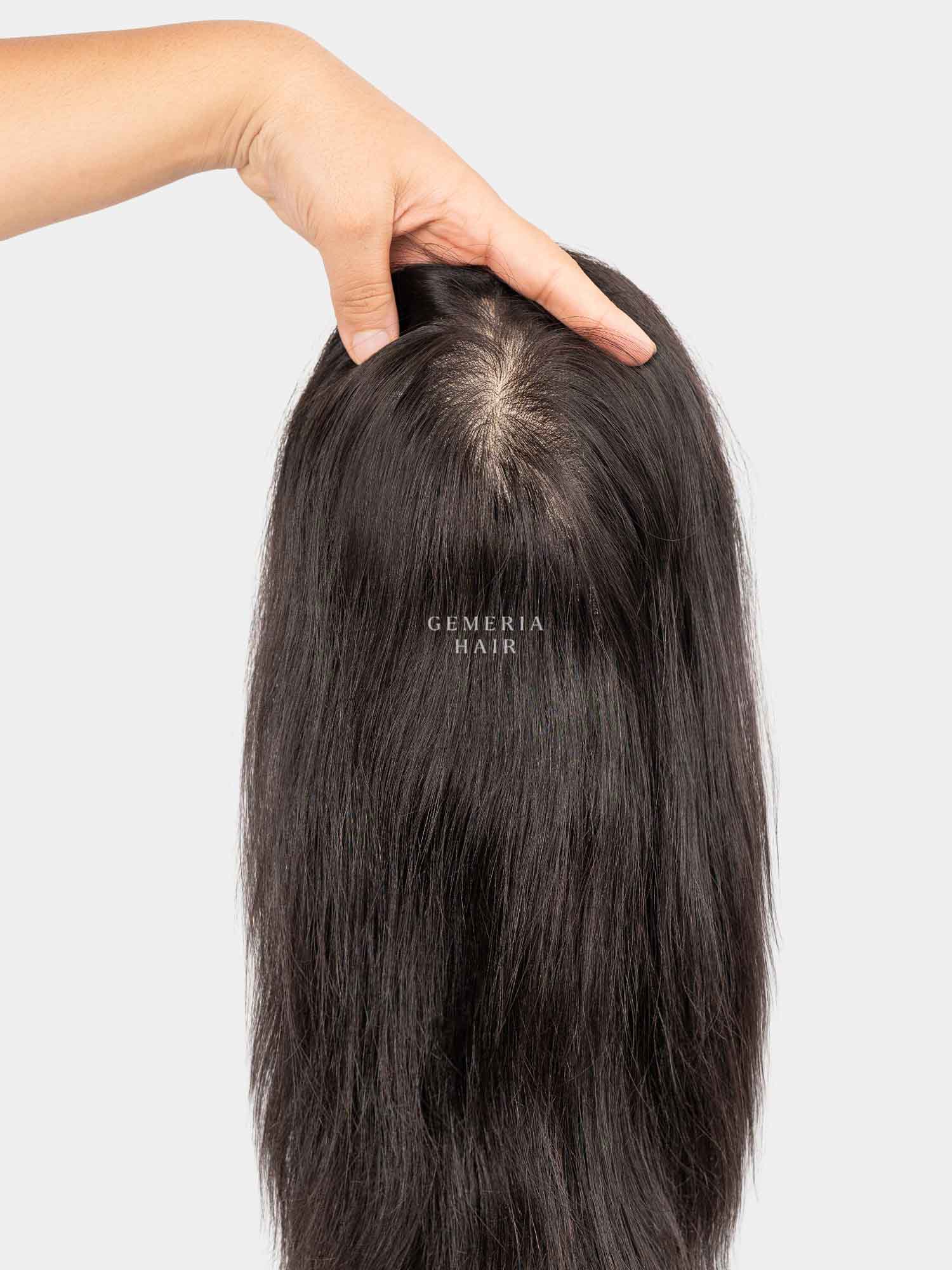 5"x8" | Silk Base Crown Hair Topper