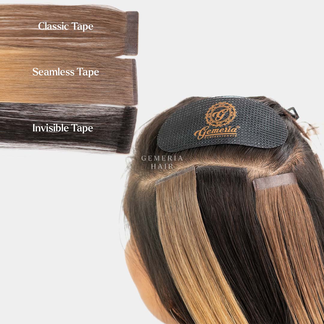 Skin Tape-In Invisible  Extensions | Semi-Permanent Hair Extensions