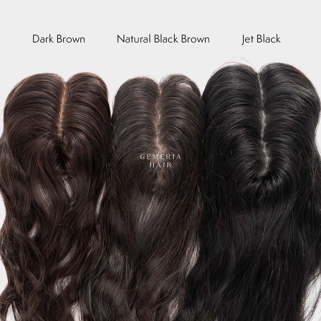 silk hair topper color guide 